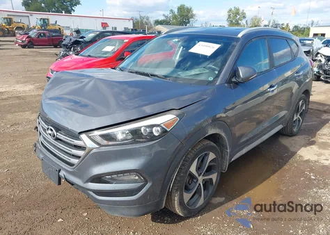2017 Hyundai Tucson Limited from USA, damaged, VIN KM8J3CA2XHU383359